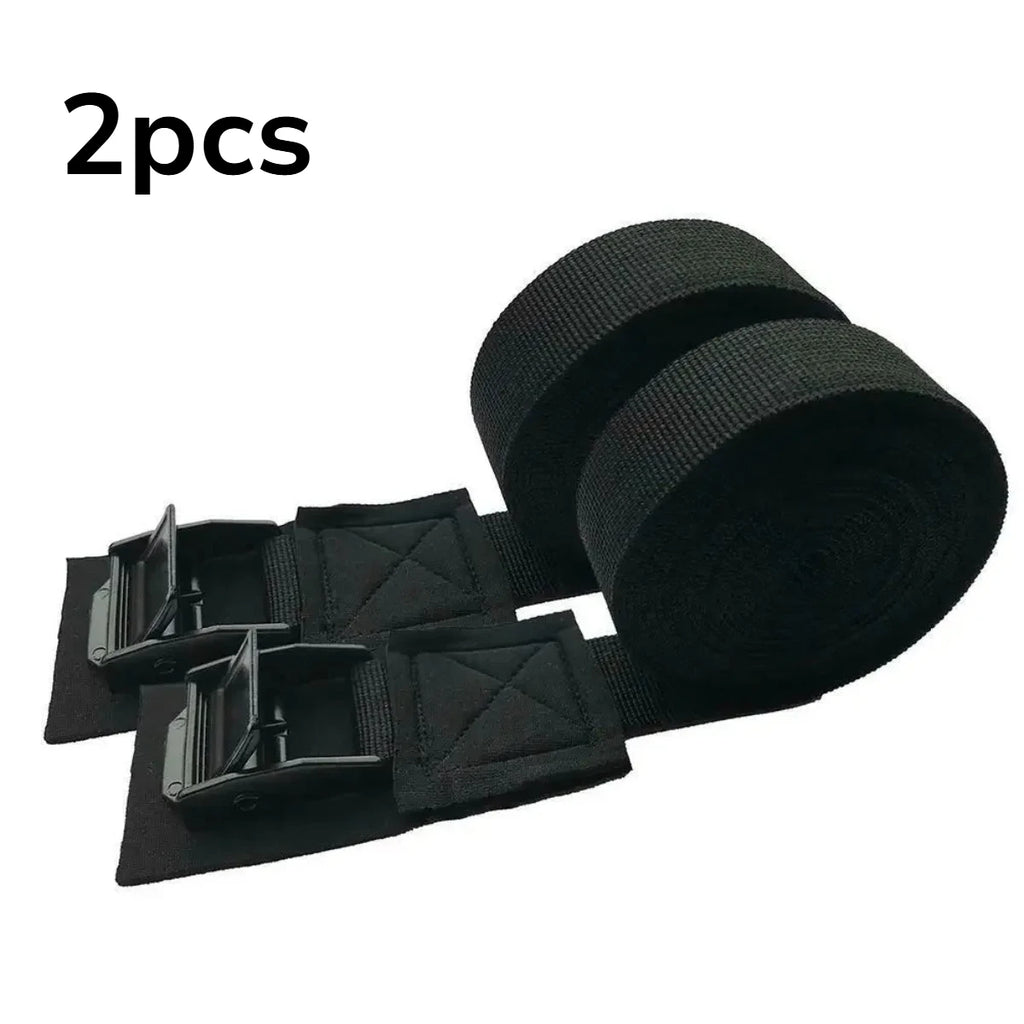 Cam Loop Tie-Down Straps for Kayak & Car Roof Rack – 2 Pack
