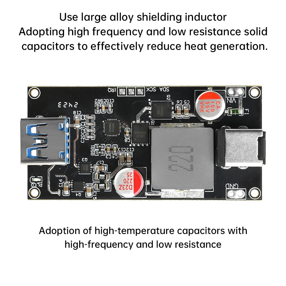 140W Smart Fast Charging Module | QC5 PD PPS USB-A & USB-C