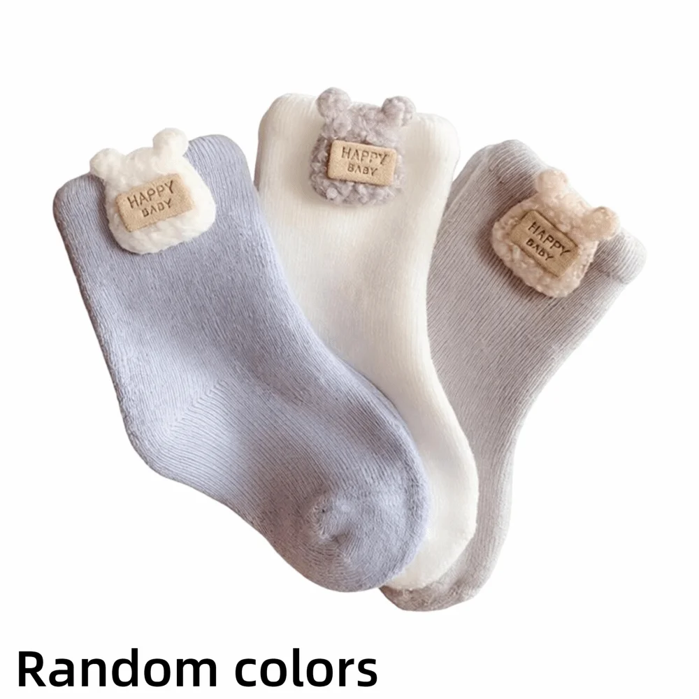 Thickened Cotton Terry Baby Socks – Warm Infant Socks