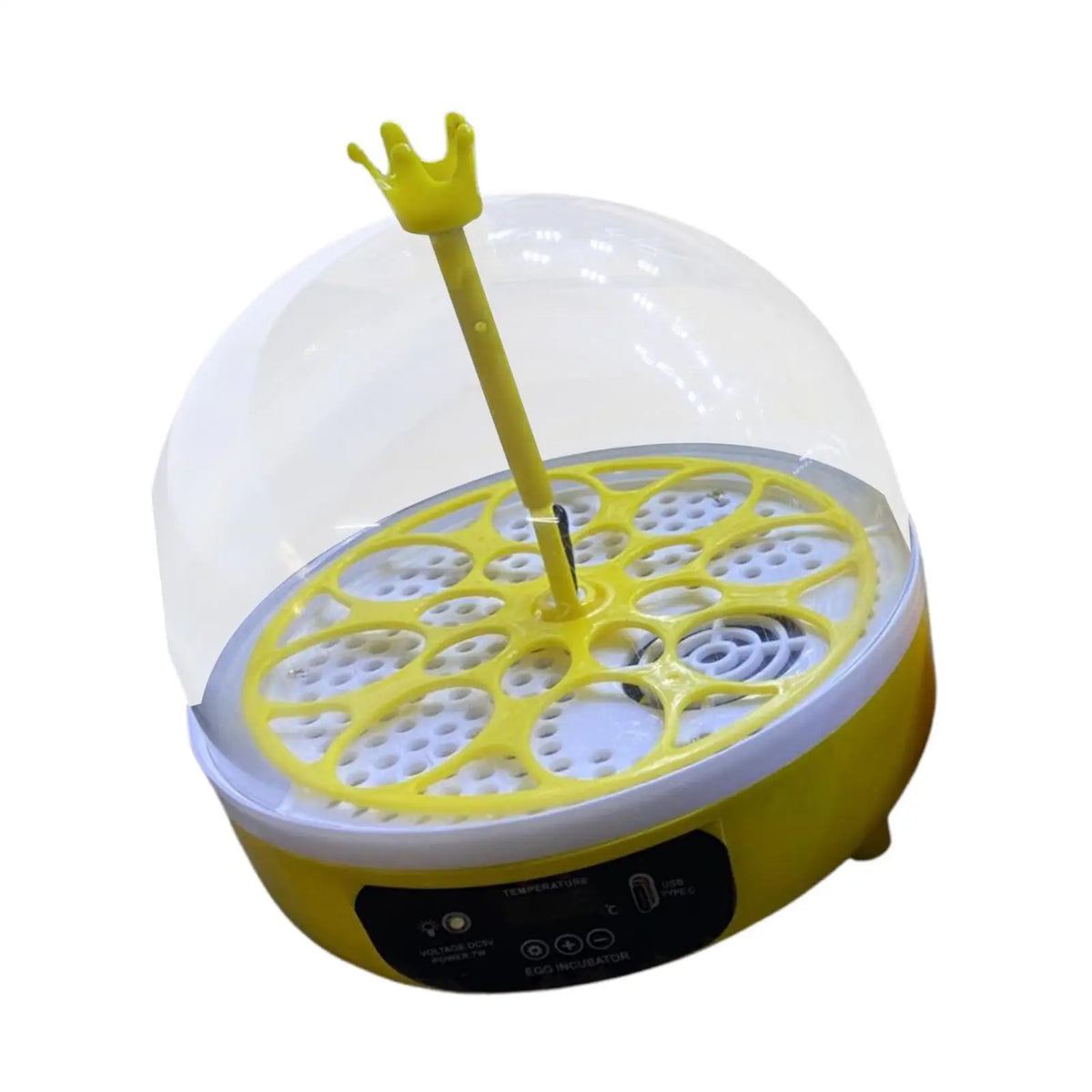 8-Egg Automatic Incubator – Chicken, Quail & Duck Hatcher