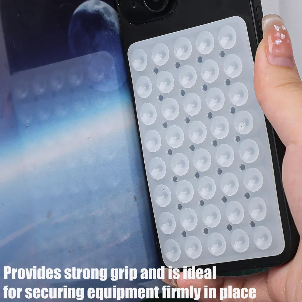Silicone Suction Cup Mount – Phone & Accessory Holder