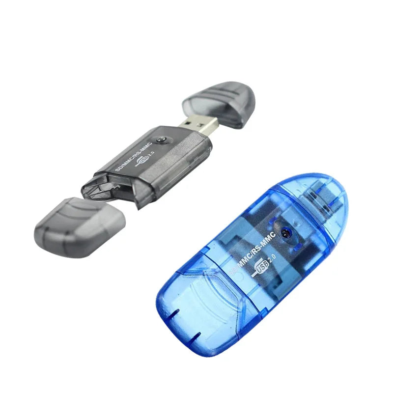 USB 2.0 SD/SDHC/MMC/Micro SD Card Reader & Writer Dongle