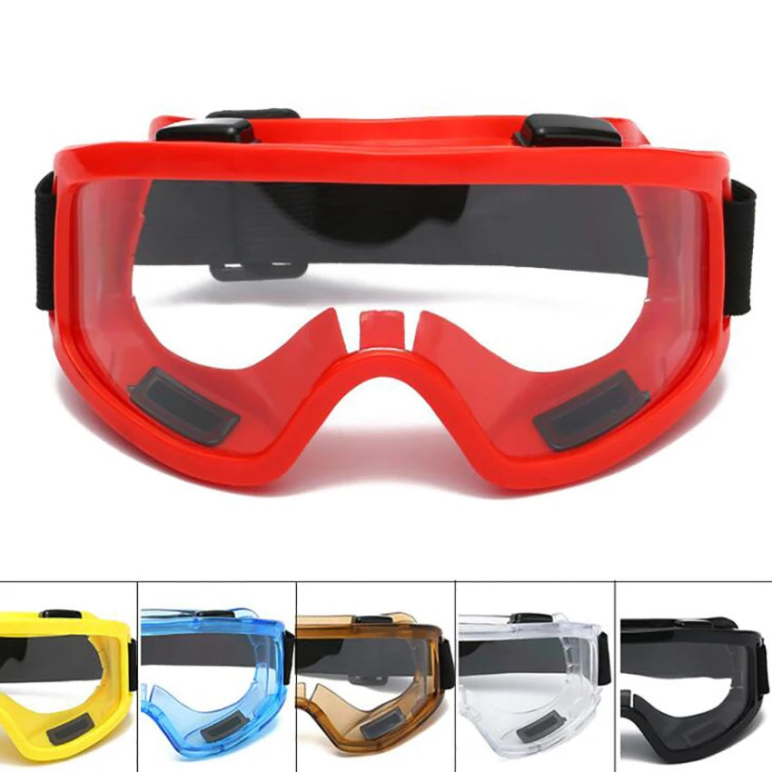 Windproof Safety Goggles with Adjustable Headband | PC Frame