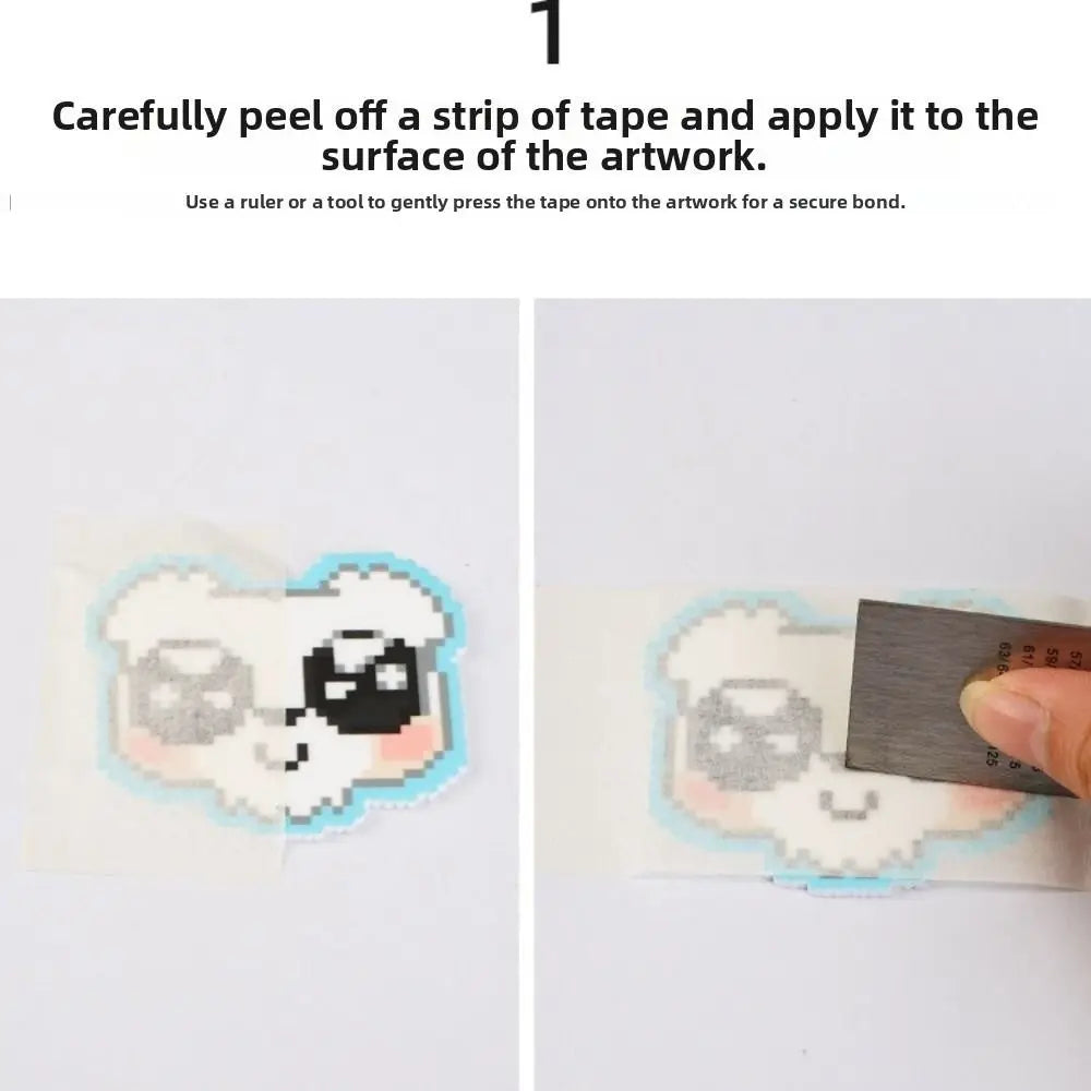 Perler Beads Masking Tape – Heat-Resistant No Residue DIY Tool