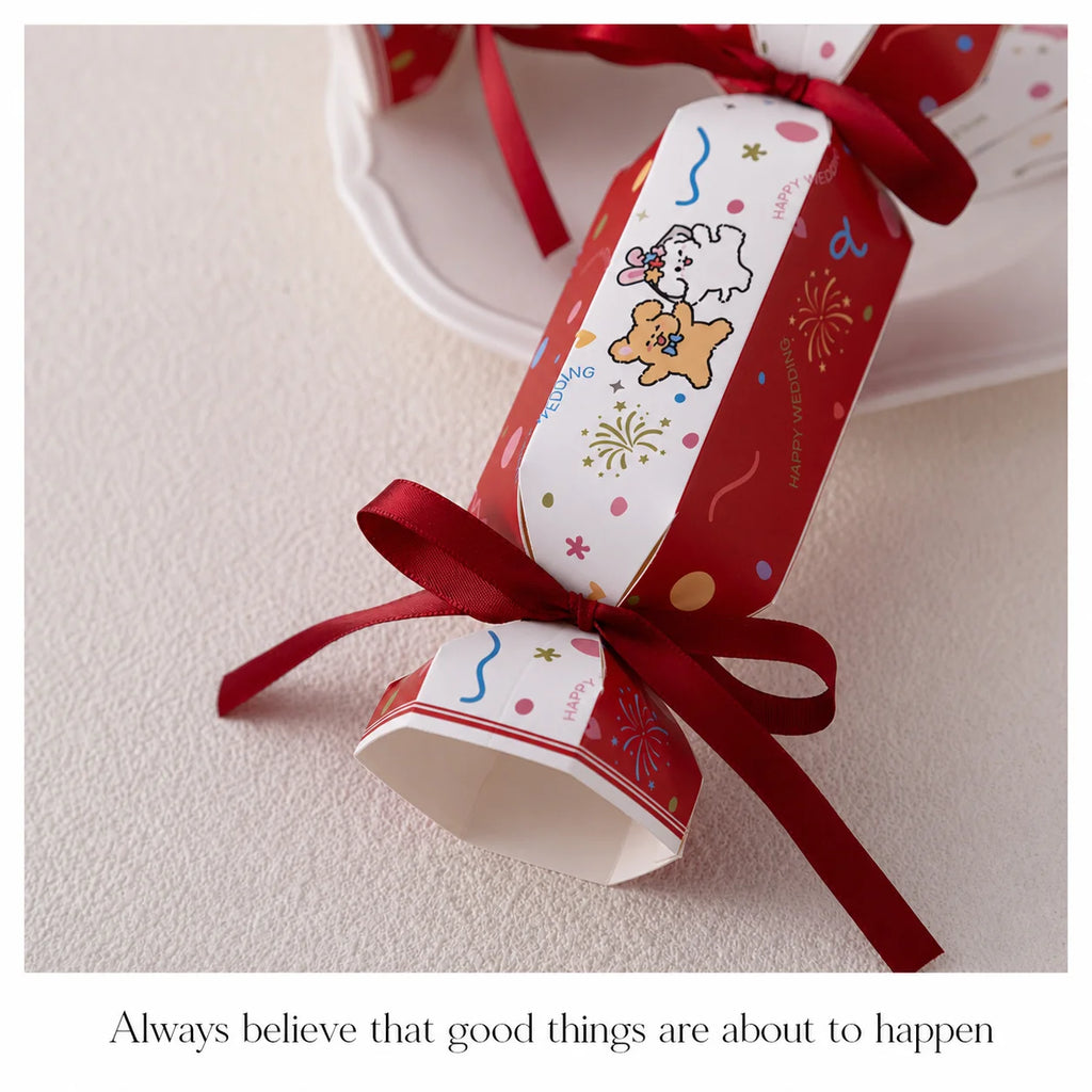 Wedding Favor Candy Box – Romantic Printed Gift Box