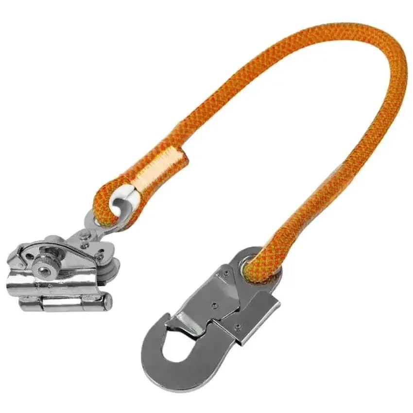 Manual Rope Grab Hook & 60cm Shock Absorbing Lanyard 16mm