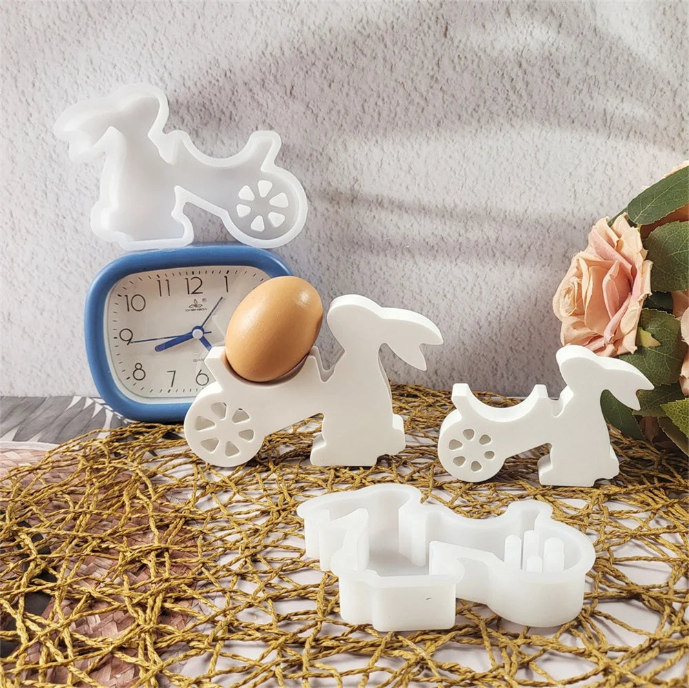 Easter Bunny Silicone Mold – DIY Candle, Soap & Resin