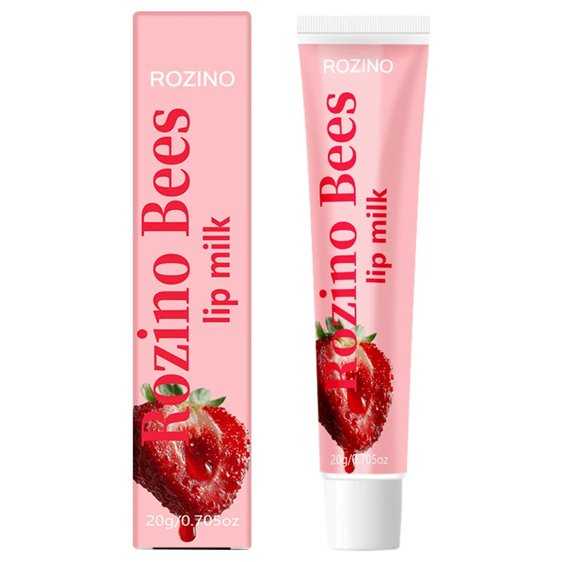 ROZINO Strawberry Lip Balm – 20g Moisturizing Lip Mask