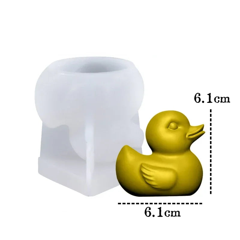 Duck Silicone Mold – Candle, Soap, Chocolate & Resin DIY