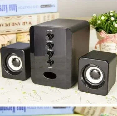 USB Wired Computer Speaker System – Gaming, Music & Multimedia