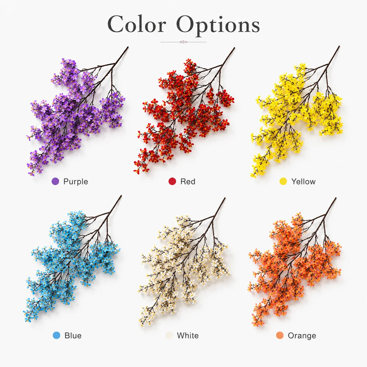Silk Artificial Flowers – Wedding & Home Floral Décor