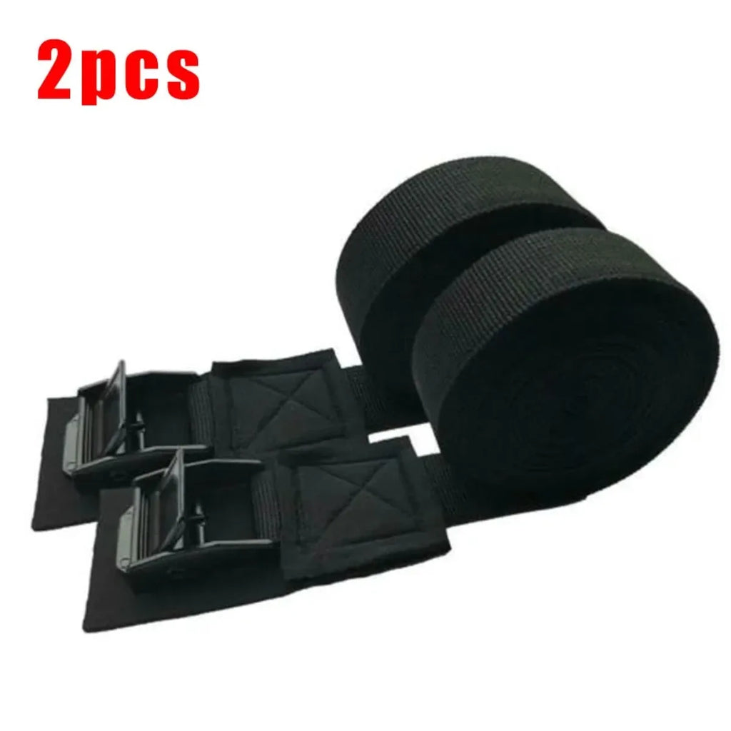 Cam Loop Tie-Down Straps for Kayak & Car Roof Rack – 2 Pack