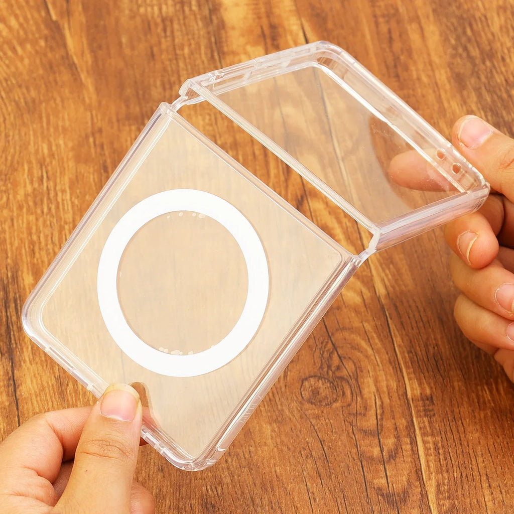 Clear Magnetic Case for Samsung Galaxy Z Flip 7 | Slim Transparent
