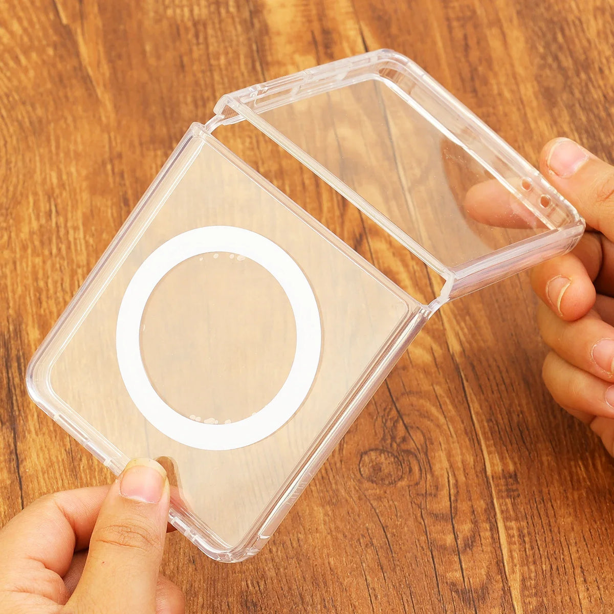 Clear Magnetic Case for Samsung Galaxy Z Flip 7 | Slim Transparent