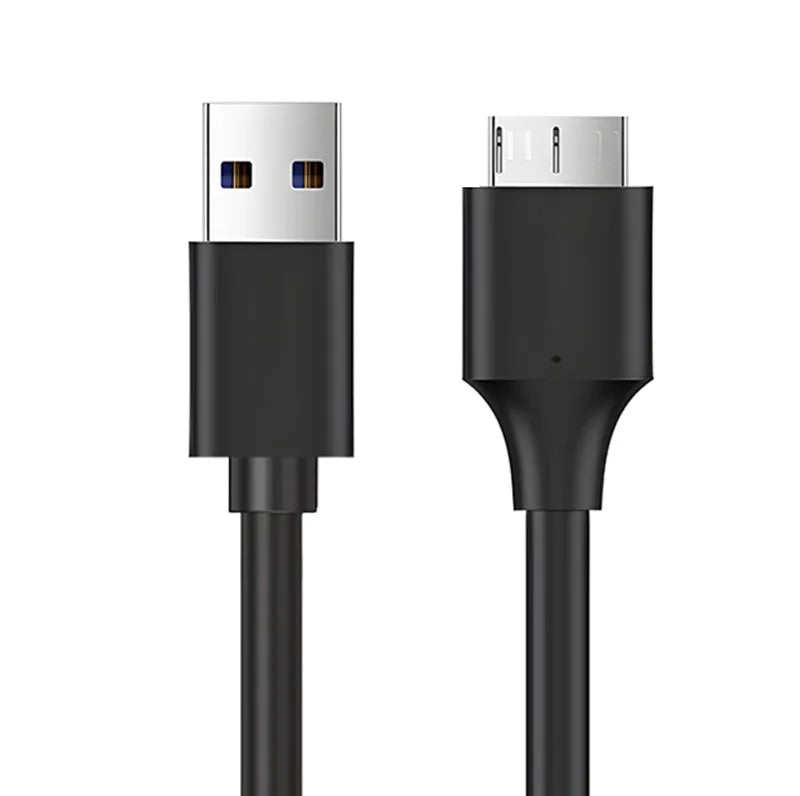 USB 3.0 Type-A to Micro-B HDD Cable | High-Speed Data Sync