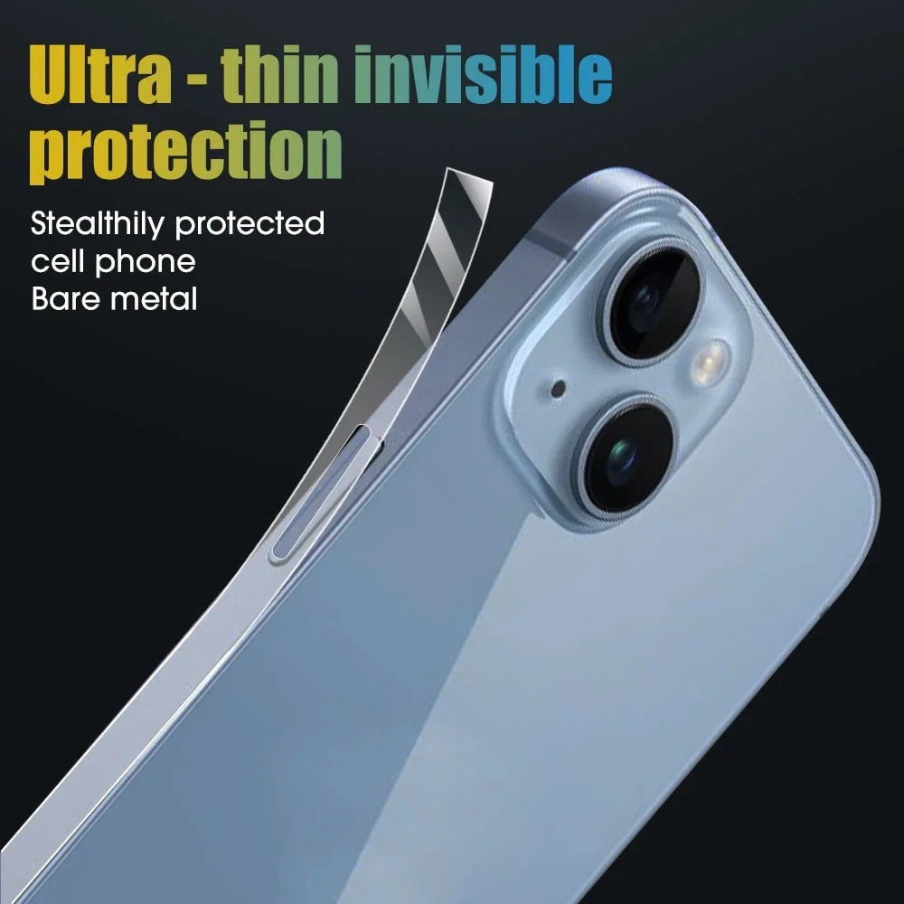 HD Clear TPU Frame Protector for iPhone 16 Series | BAPPSUS