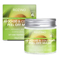 ROZINO Avocado Collagen Peel-Off Face Mask 60g | Deep Cleanse
