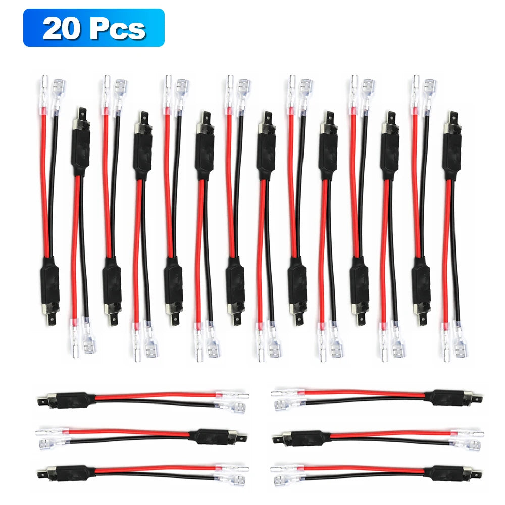 H1 1-to-2 Conversion Cable for Automotive LED Fog Light Socket