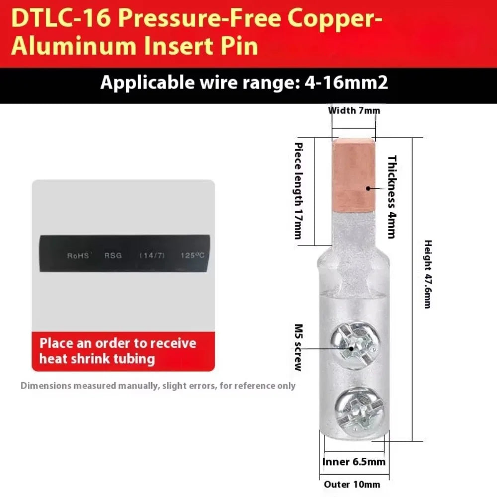 Copper Crimp Terminal – Non-Insulated Cable Wire Connector