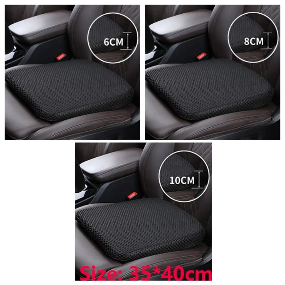 Honeycomb Memory Foam Mesh Car Seat Booster Cushion