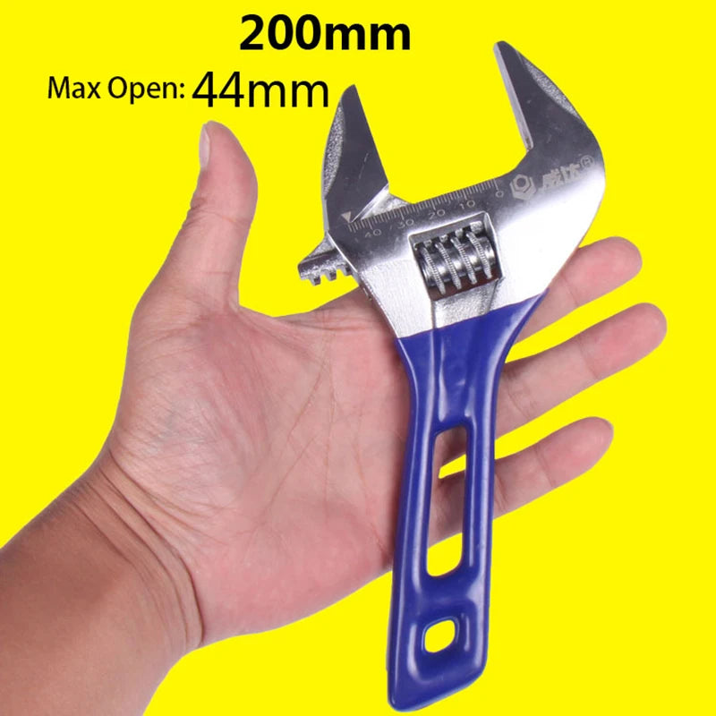 Adjustable Spanner Wrench 4/5/6/8 Inch – Wide-Mouth Hand Tool