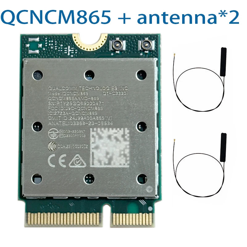 WDXUN QCNCM865 Wi-Fi 7 Bluetooth 5.4 NGFF Combo Module