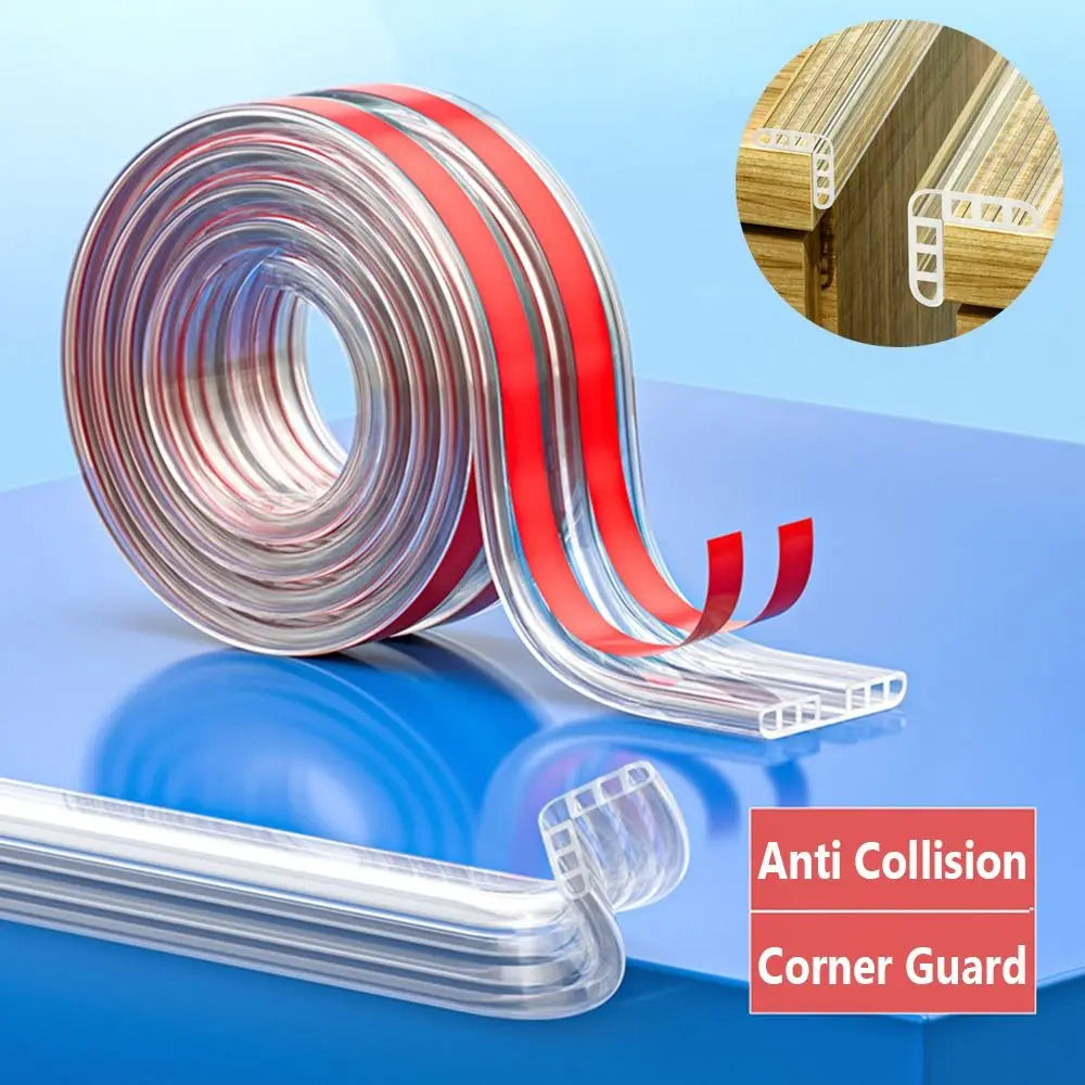 Transparent Baby Corner Guard Strip – Self-Adhesive, 200cm