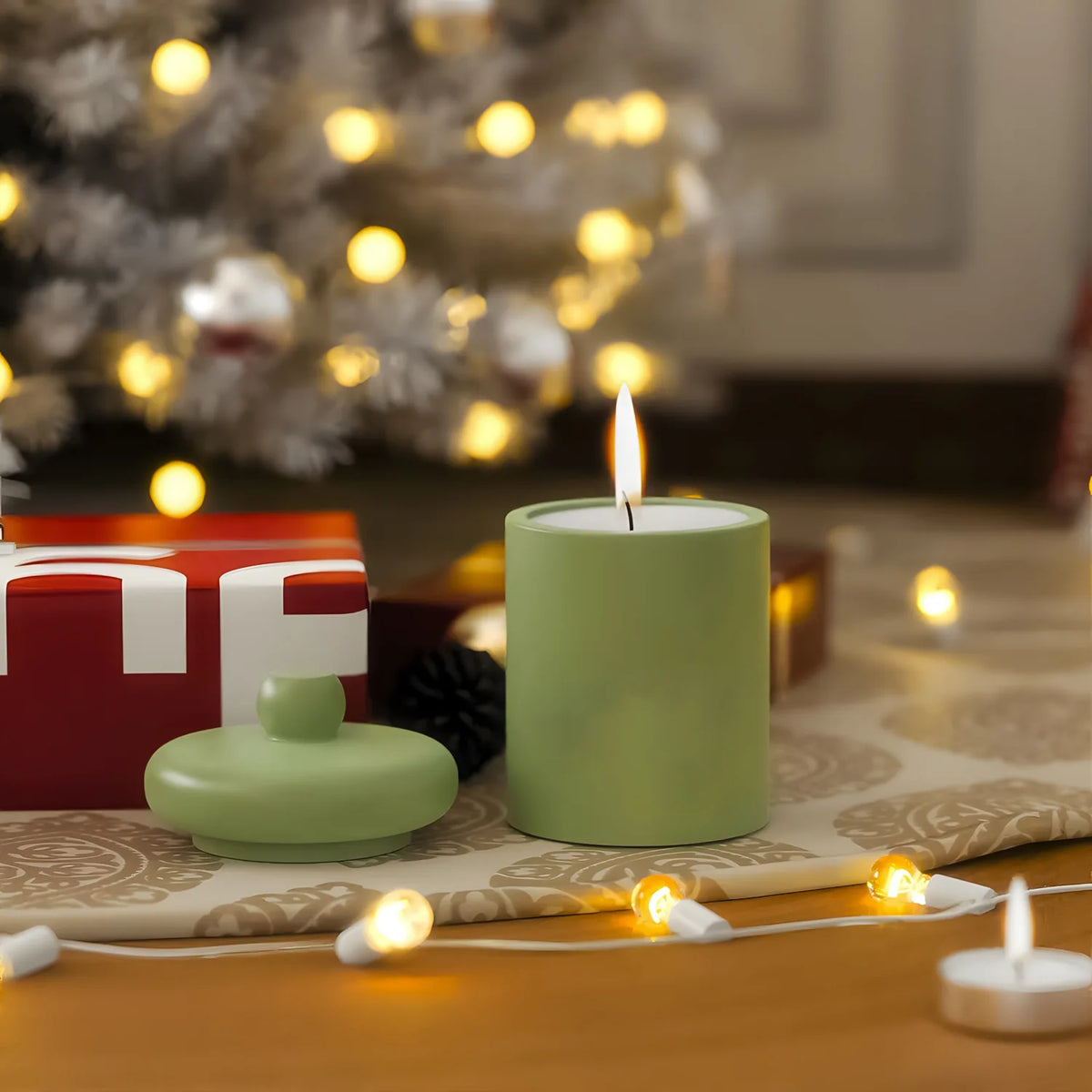 DIY Silicone Mold – Resin Storage Cup, Candle & Plaster Set