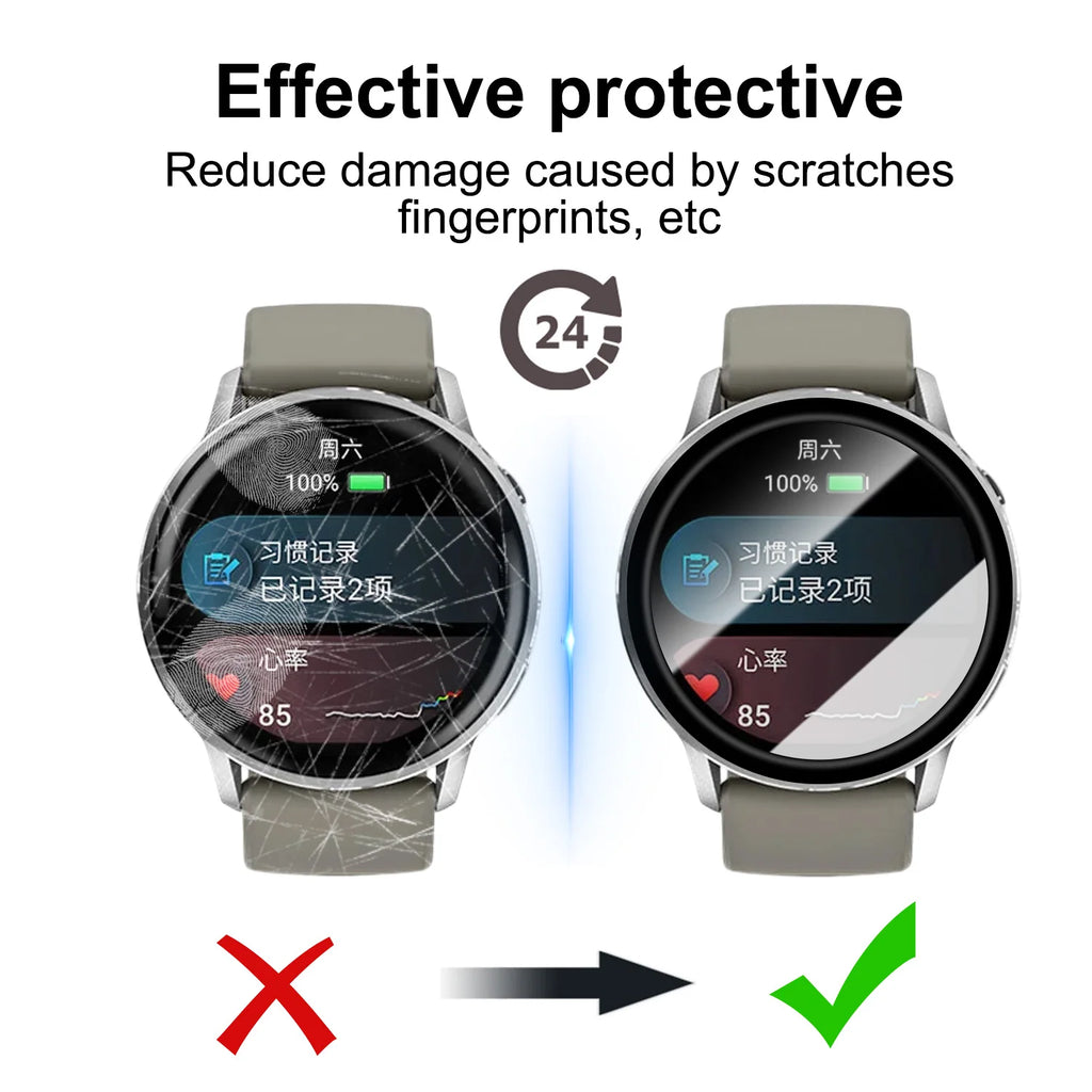 Garmin Venu 4 Screen Protector – Full Curved Film 41MM &amp; 45MM