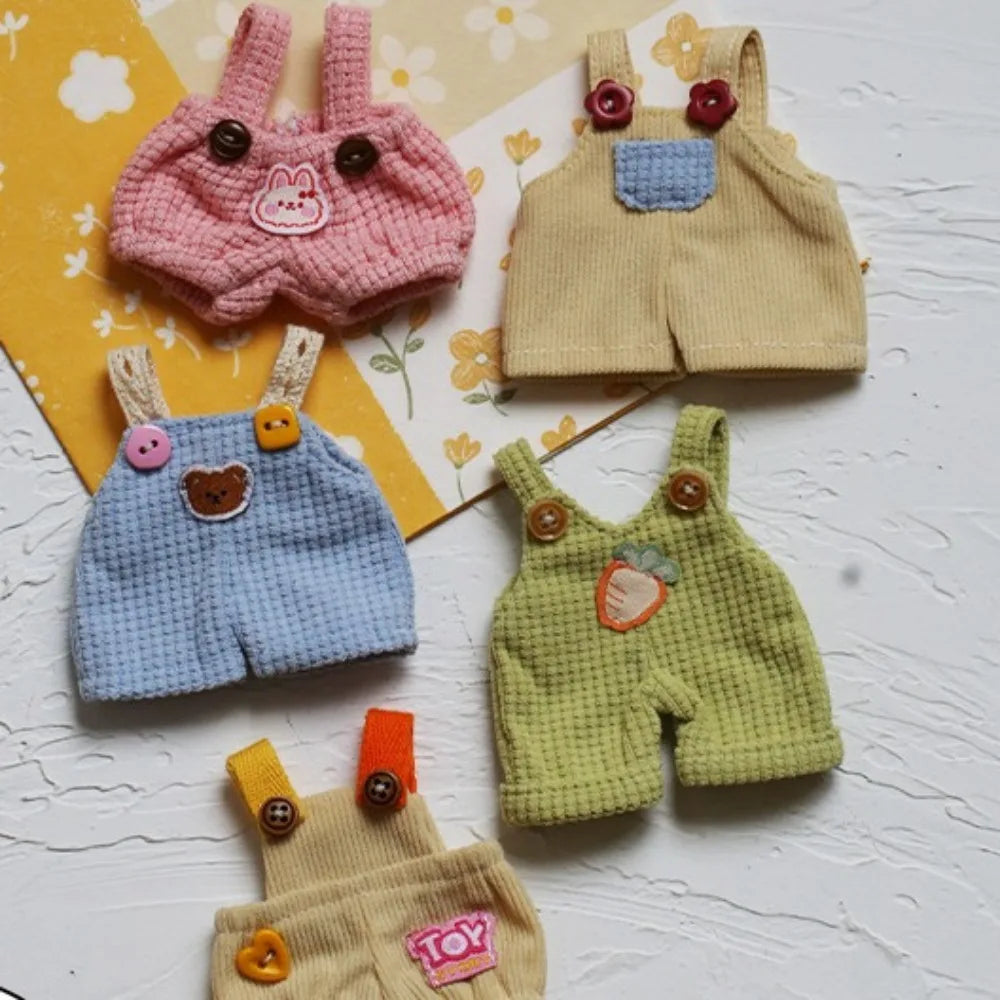 Handmade Doll Clothes – Rompers & Jumpsuits for 12cm BJD Dolls