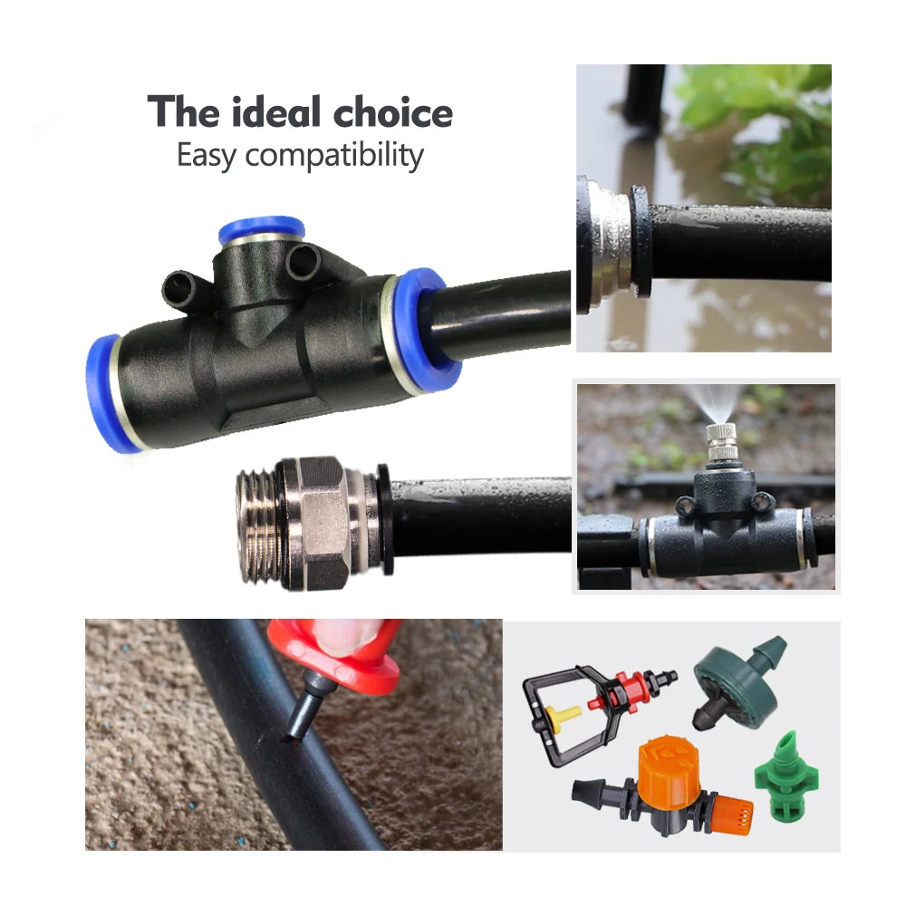PE Drip Irrigation Hose | DIY Garden Watering System 5–50m