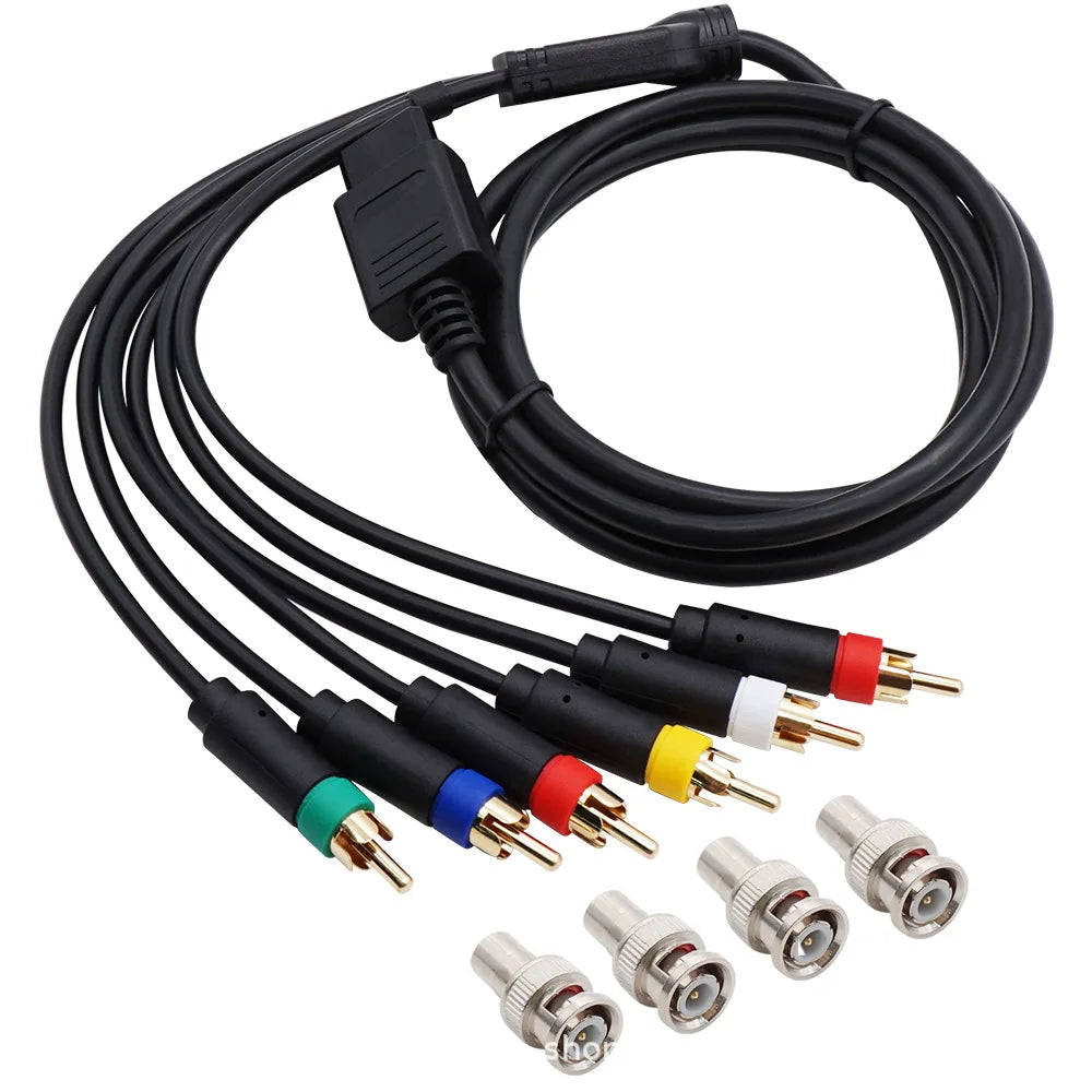 RGBS AV Cable for Nintendo N64, SNES & NGC – CRT Monitor