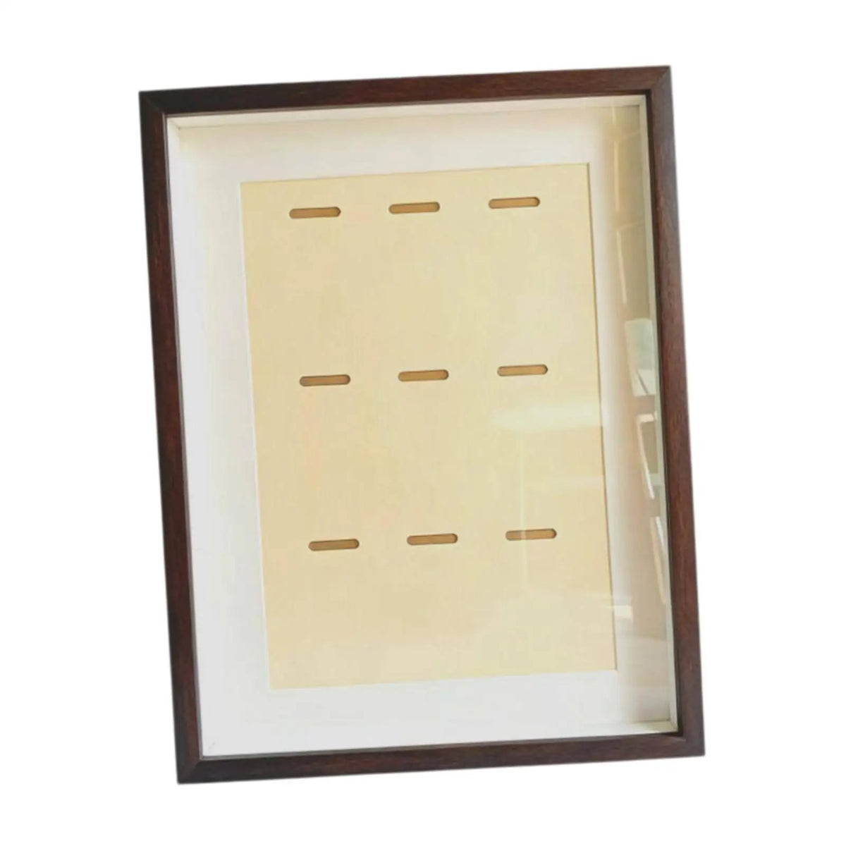 Wood Medal Display Case Shadow Box – Sports Awards Frame