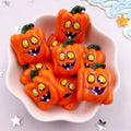 8-Piece 3D Resin Halloween Flatback Figurines for DIY Crafts
