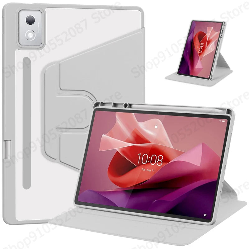 Lenovo Tab P12 Case 360° Rotating Stand + Pen Holder 12.7"