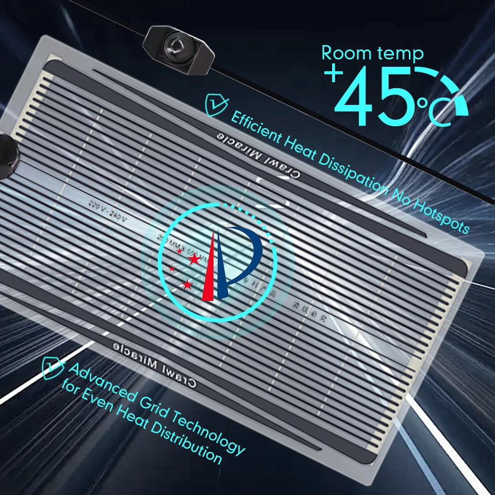 Graphene Heating Pad for Plants & Pets | Adjustable Temp