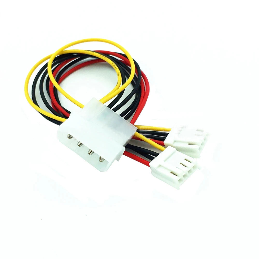 IDE to FDD Power Cable Splitter – 4-Pin Molex Adapter, 20cm