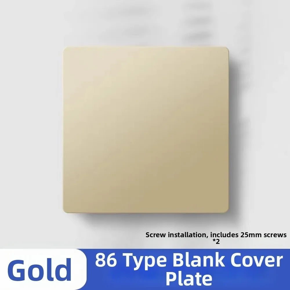 86-Type Self-Adhesive Wall Hole Cover Plate – 4 Colors