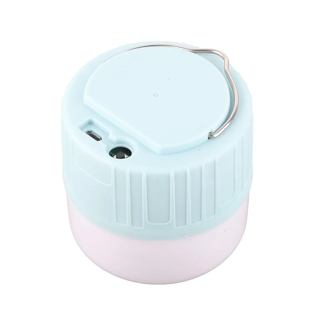 Solar USB Rechargeable LED Camping Lantern – IPX6 Waterproof