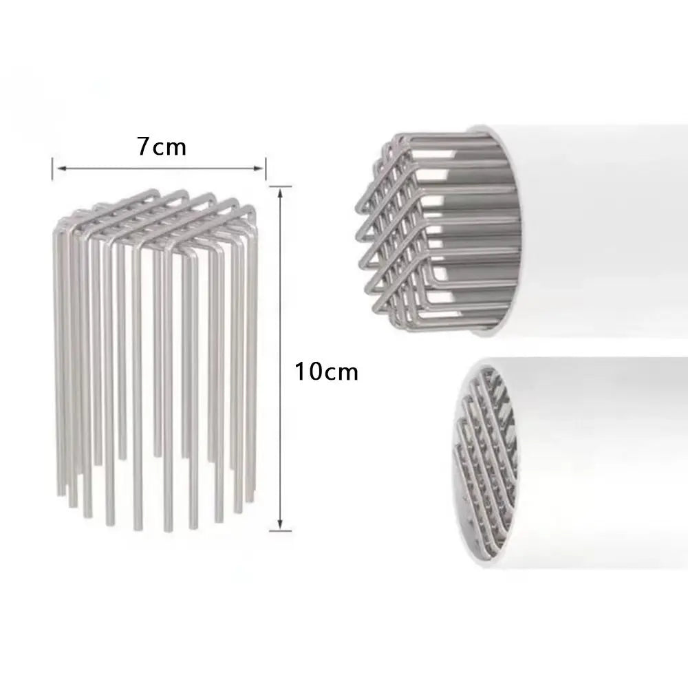 Stainless Steel Round Floor Drain Cover | Balcony & Roof Cap