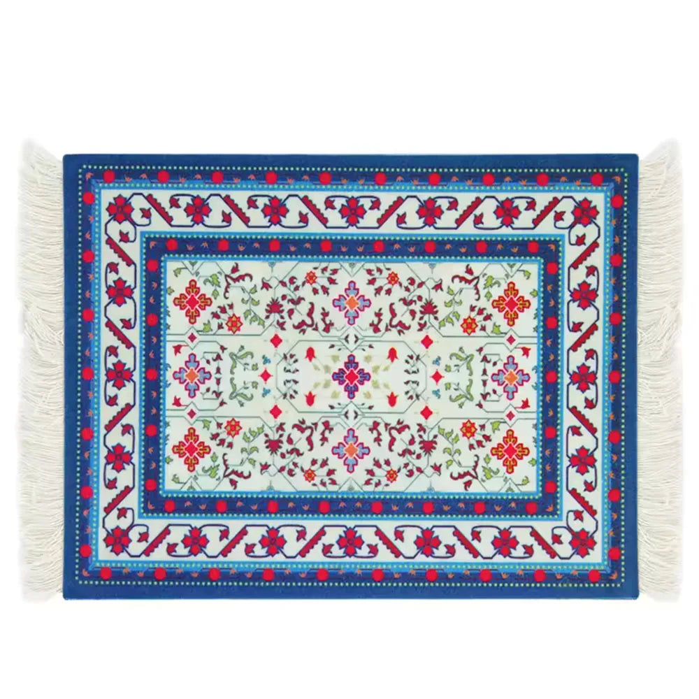Persian Carpet Mouse Pad – Anti-Slip Rubber Gaming Mat 18×26cm