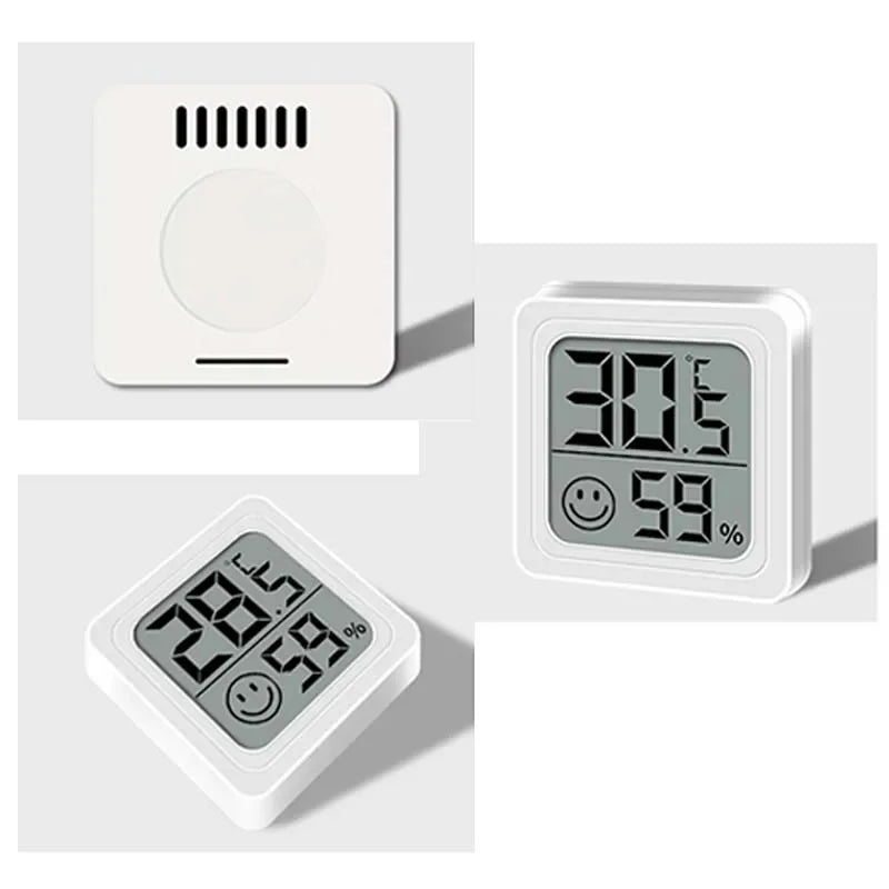 LCD Digital Thermometer & Hygrometer | Indoor Weather Station