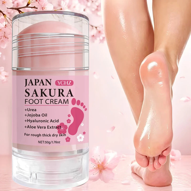 YCHZ Sakura Collagen Foot & Hand Moisturizing Cream 50g