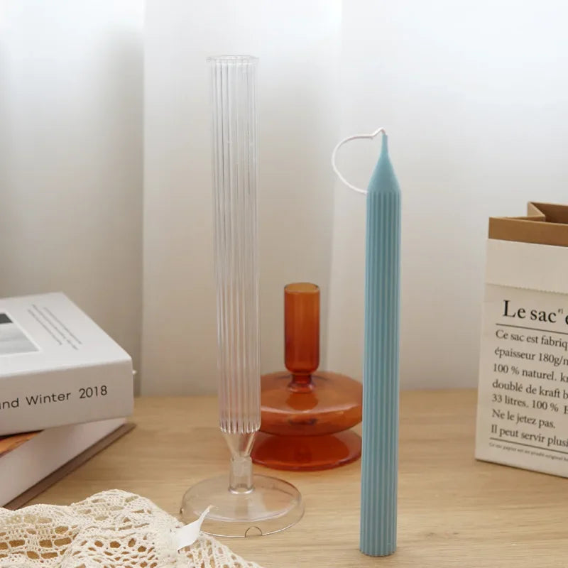DIY Peaked Column Candle Plastic Mold – Long Pole Candle Making