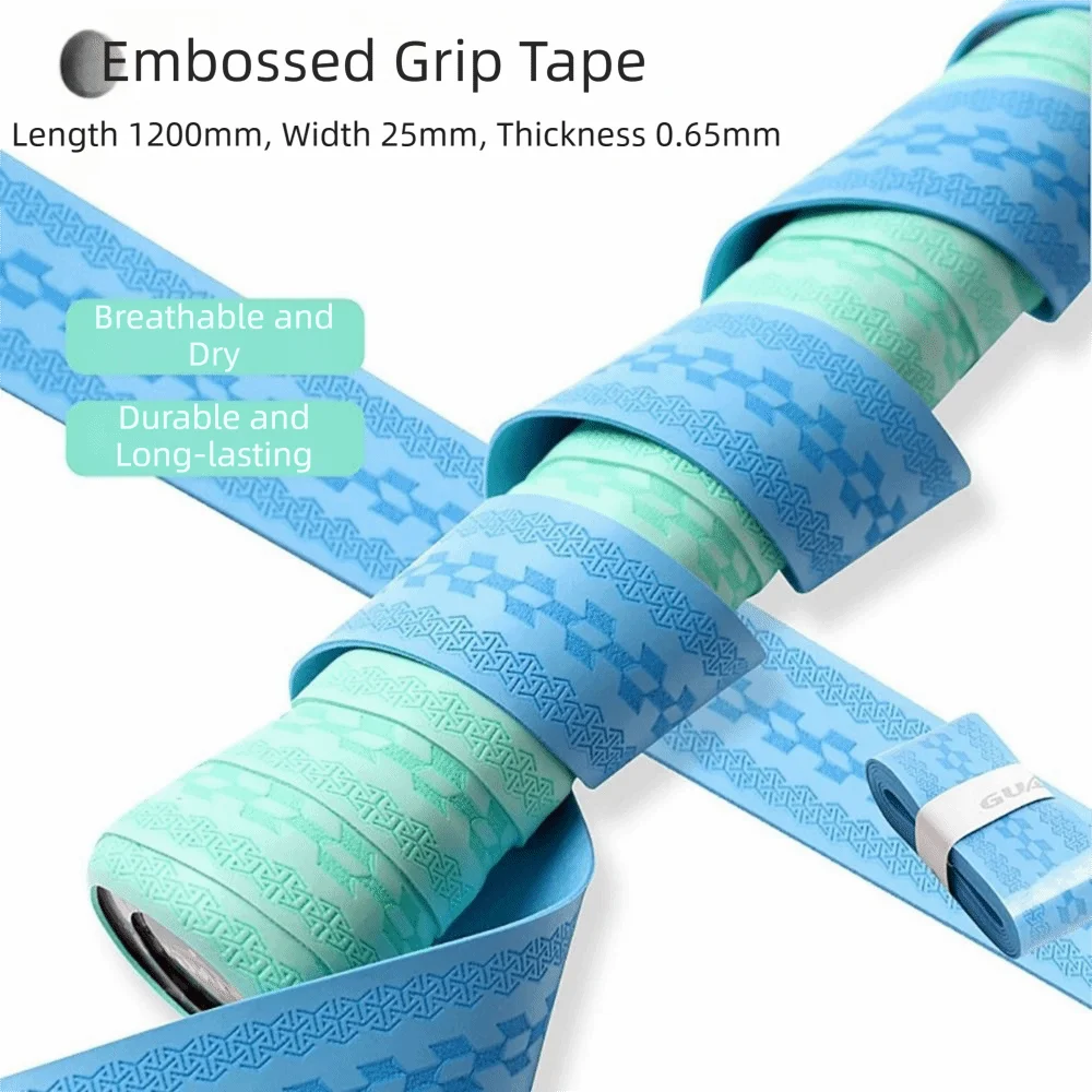 Badminton Racket Overgrip – Anti-Slip Sweat-Absorbing PU Wrap