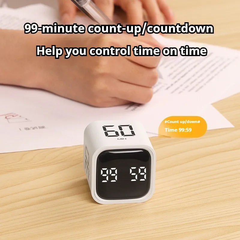 Gravity Flip Digital Countdown Timer – Study & Kitchen Clock