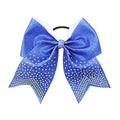 12-Pack 8" Diamond Rhinestone Cheer Bow – Girls & Women