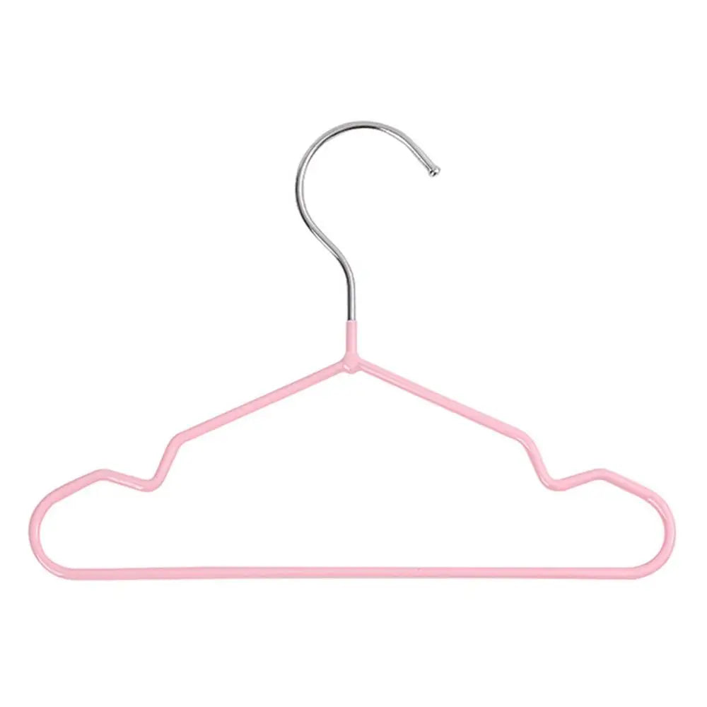 10-Pack Mini Metal Pet Clothes Hangers – Non-Slip Display