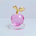 3D Crystal Apple Ornament – Home Décor & Gift Figurine