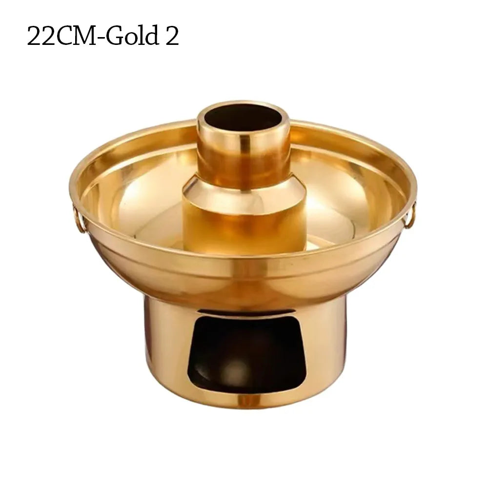 Stainless Steel Hot Pot Double Handles 20/22cm – Kitchen & Outdoor